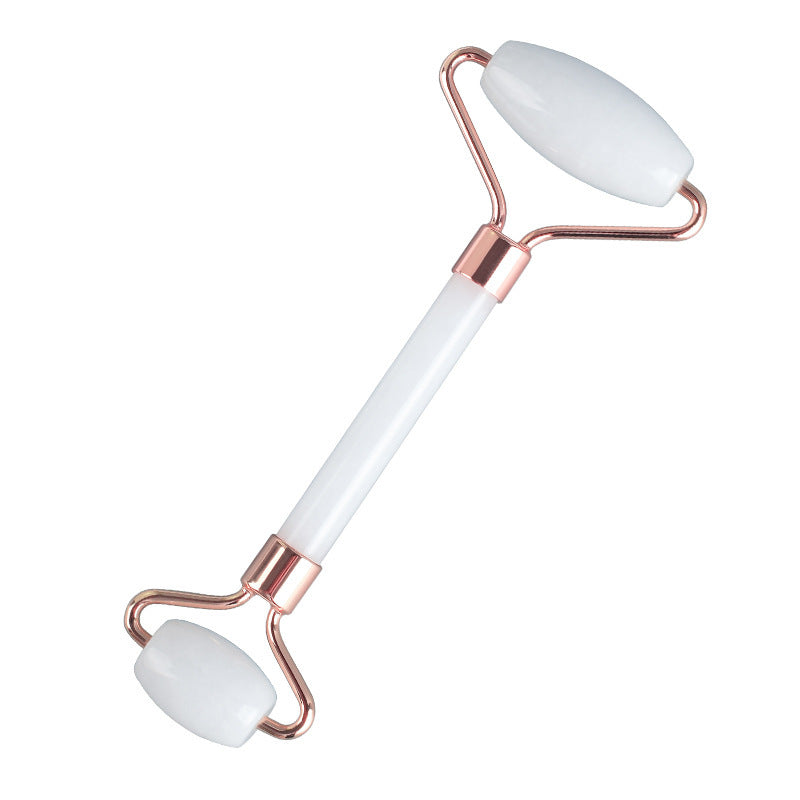 Lunova™ Premium Set za Masažu Lica – Gua Sha & Jade Roller